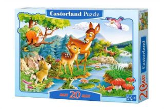 Obrázek z Puzzle srnka 20maxi 